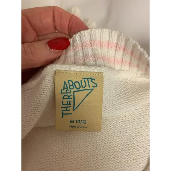 There Abouts Cardigan Varsity Preppy Schoolgirl Academia Whimsical Womens Size M - Picture 5 of 10